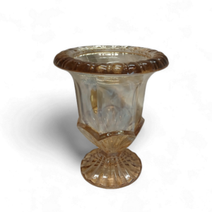 MED TINTED GLASS VASE 20cm