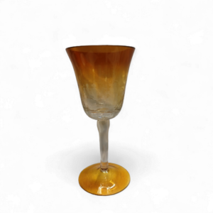 TINTED GLASS SHORT STEM 22cm
