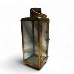 SML GOLD LANTERN 30cm