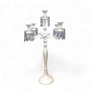 CANDLELABRA WHITE 80cm