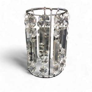 CRYSTAL VOTIVE ROUND MEDIUM 20CM