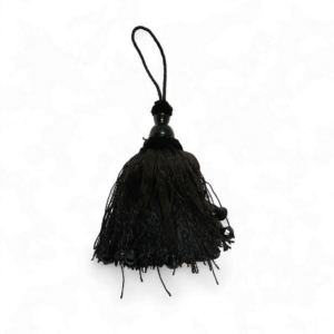 TASSELS BLACK