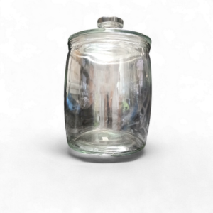 LARGE GLASS JAR WITH LID 31cm