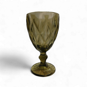 GREEN WINE GLASS