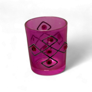 PINK BOHEMIAN TEALIGHT HOLDER