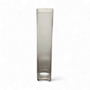 NARROW CUBE VASE 60cm
