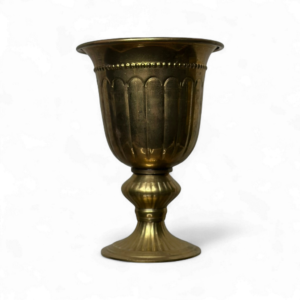 ANTIQUE GOLD CHALLIS 17CM