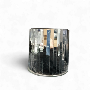 MED ROUND MIRROR BOX 15cm