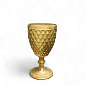 SML GOLD GOBLET 17cm