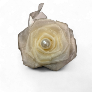 SERVETTE HOLDER CREAM PEARL ROSE