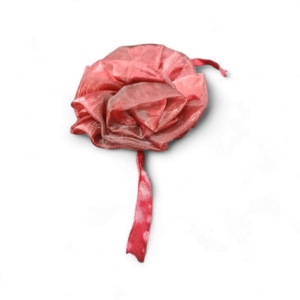 SERVETTE HOLDER RED ROSE