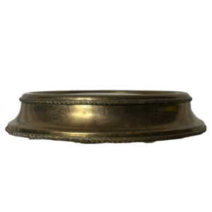 ANTIQUE OLD GOLD CAKE STAND 31cm
