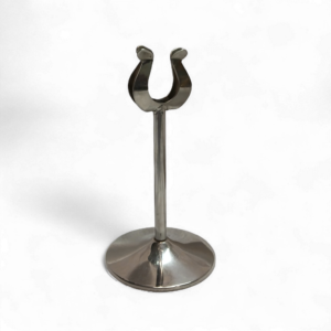 SILVER STAND MENU OR TABLE NUMBER 14cm