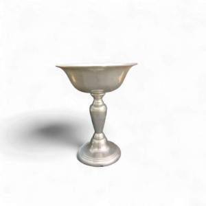 RAISED SILVER BOWL 39cm