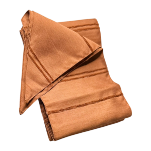 TIE BACKS BURNT ORANGE 240X15cm