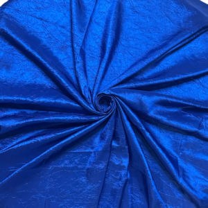 TABLE CLOTH ROYAL BLUE TAFFETA 270x280cm