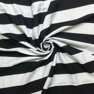 TABLE CLOTH BLACK & WHITE 240x136cm