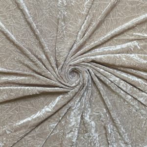 TABLE RUNNER CHAMPAGNE VELVET 400X140cm