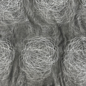 TABLE OVERLAY GREY SWIRL 270x220cm