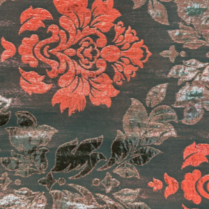 TABLE RUNNER BROWN & MAROON 180x30cm
