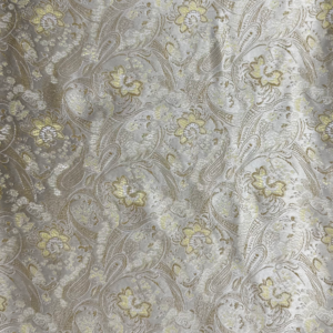 TABLE RUNNER GOLD FLORAL 275x50cm