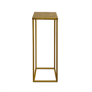 PLINTH GOLD WITH TOP 81X30X30